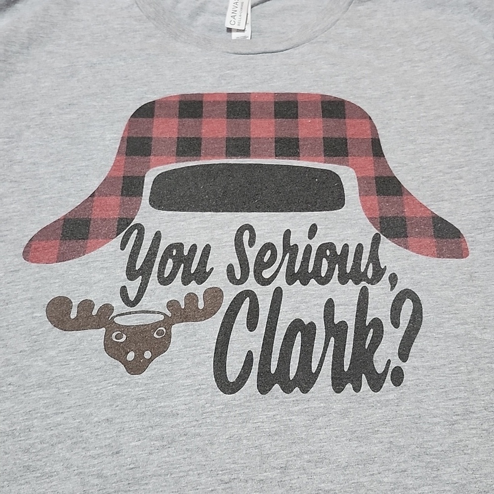 YOU SERIOUS CLARK? ICONIC CHRISTMAS VACATION MOVIE GRAPHIC TEE-SHIRT 2XL
